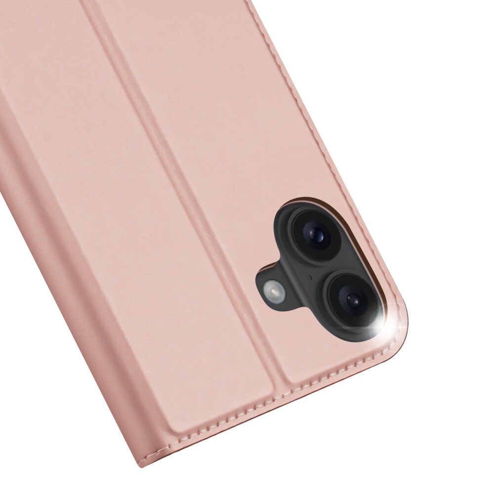 iPhone 16 Slankt mobiletui, Rose guld