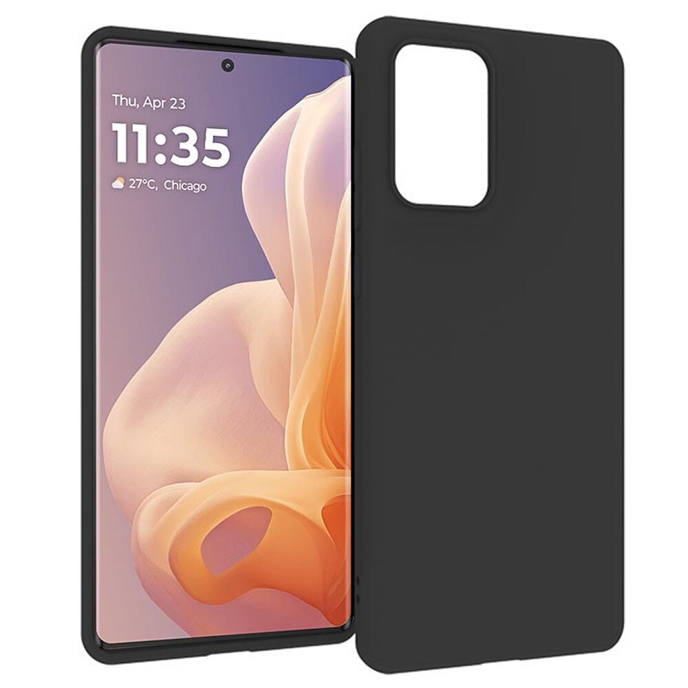 Motorola Moto G85 Tyndt TPU-cover, Sort