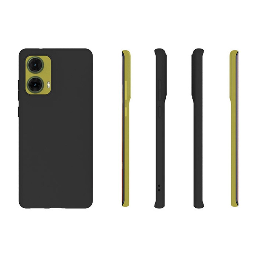 Motorola Moto G85 Tyndt TPU-cover, Sort