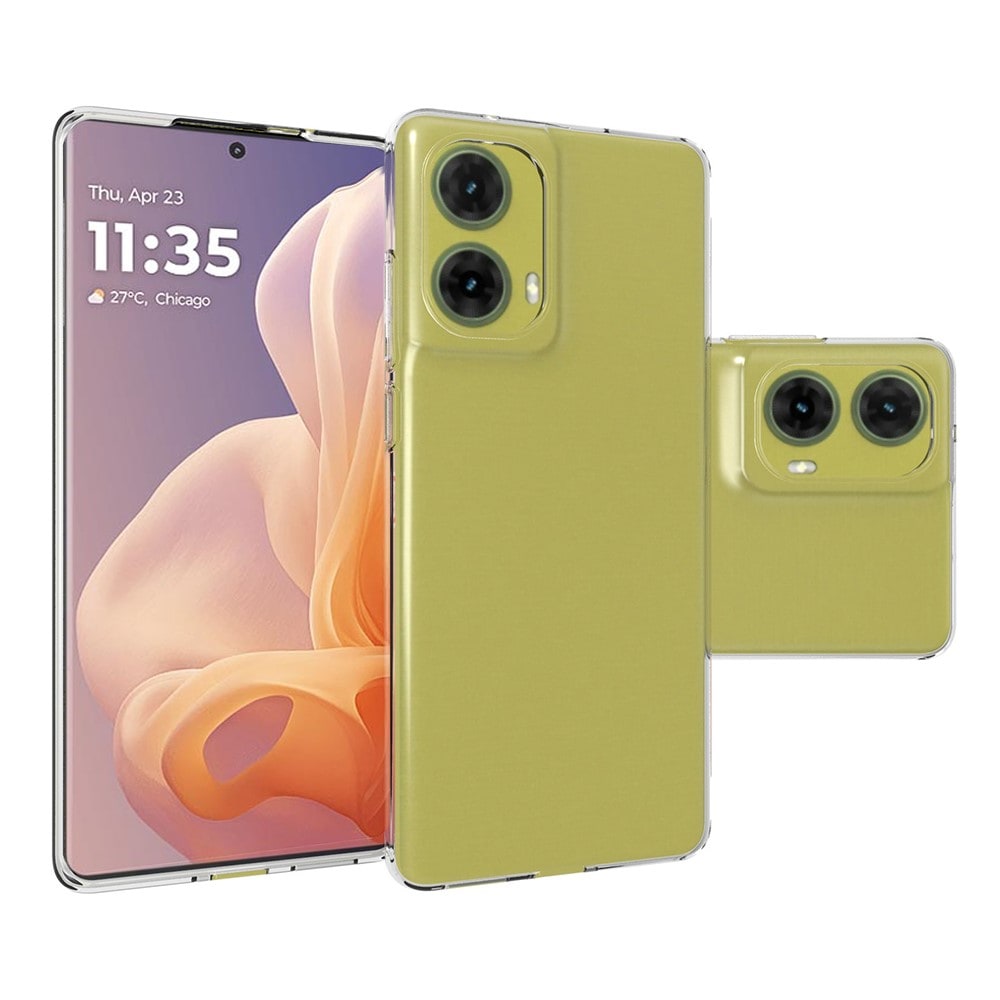 Motorola Moto G85 Tyndt TPU-cover, Gennemsigtig
