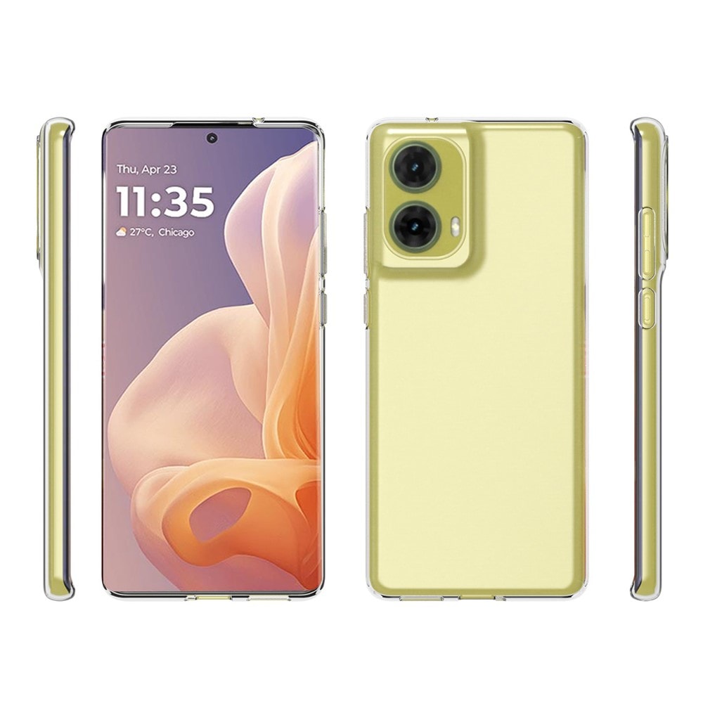 Motorola Moto G85 Tyndt TPU-cover, Gennemsigtig