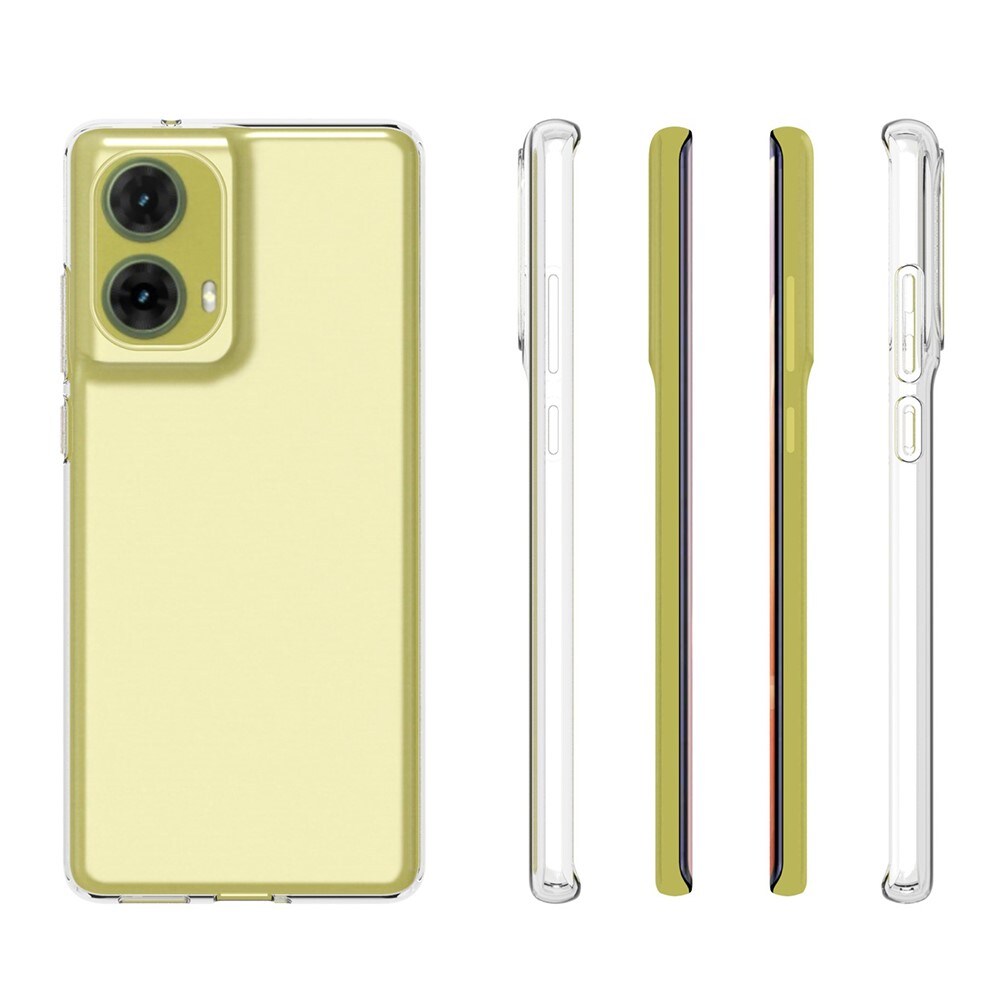 Motorola Moto G85 Tyndt TPU-cover, Gennemsigtig