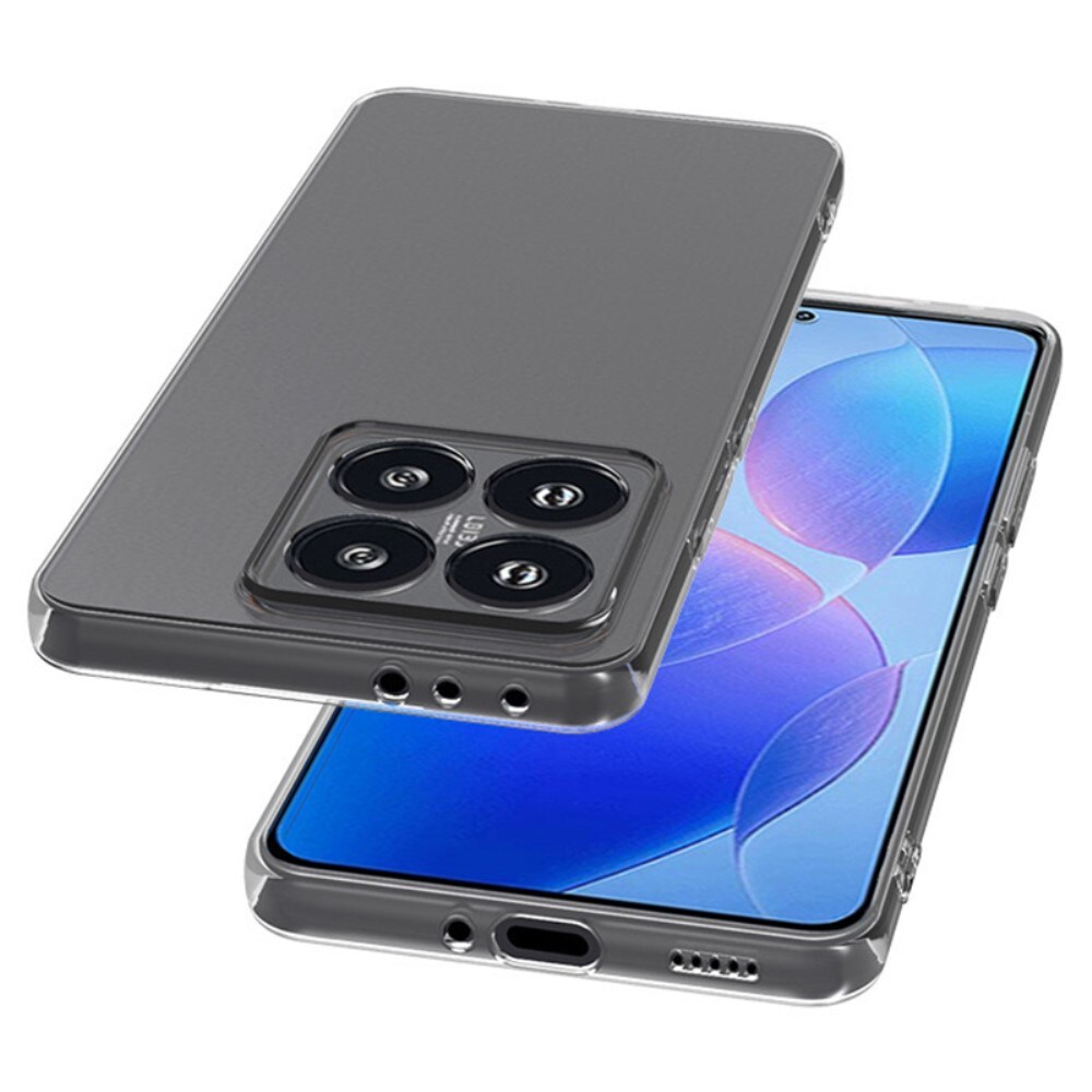 Xiaomi 14T Tyndt TPU-cover, Gennemsigtig