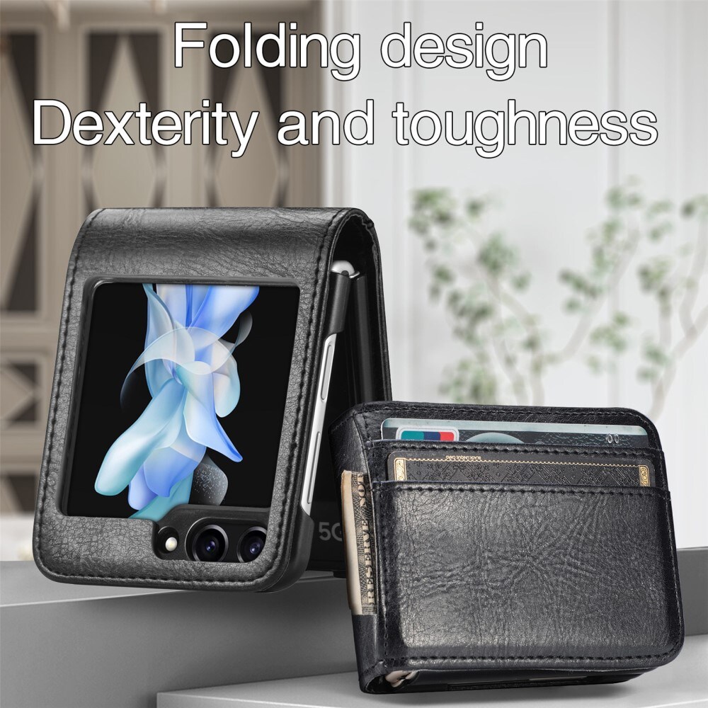 Samsung Galaxy Z Flip 7 FE Enkelt mobiletui, Sort