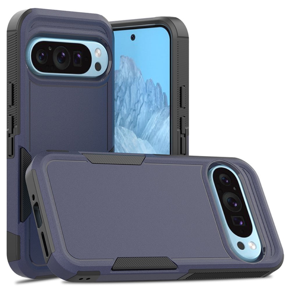 Google Pixel 9 Pro Hybridcover Off-road, Mørkeblå