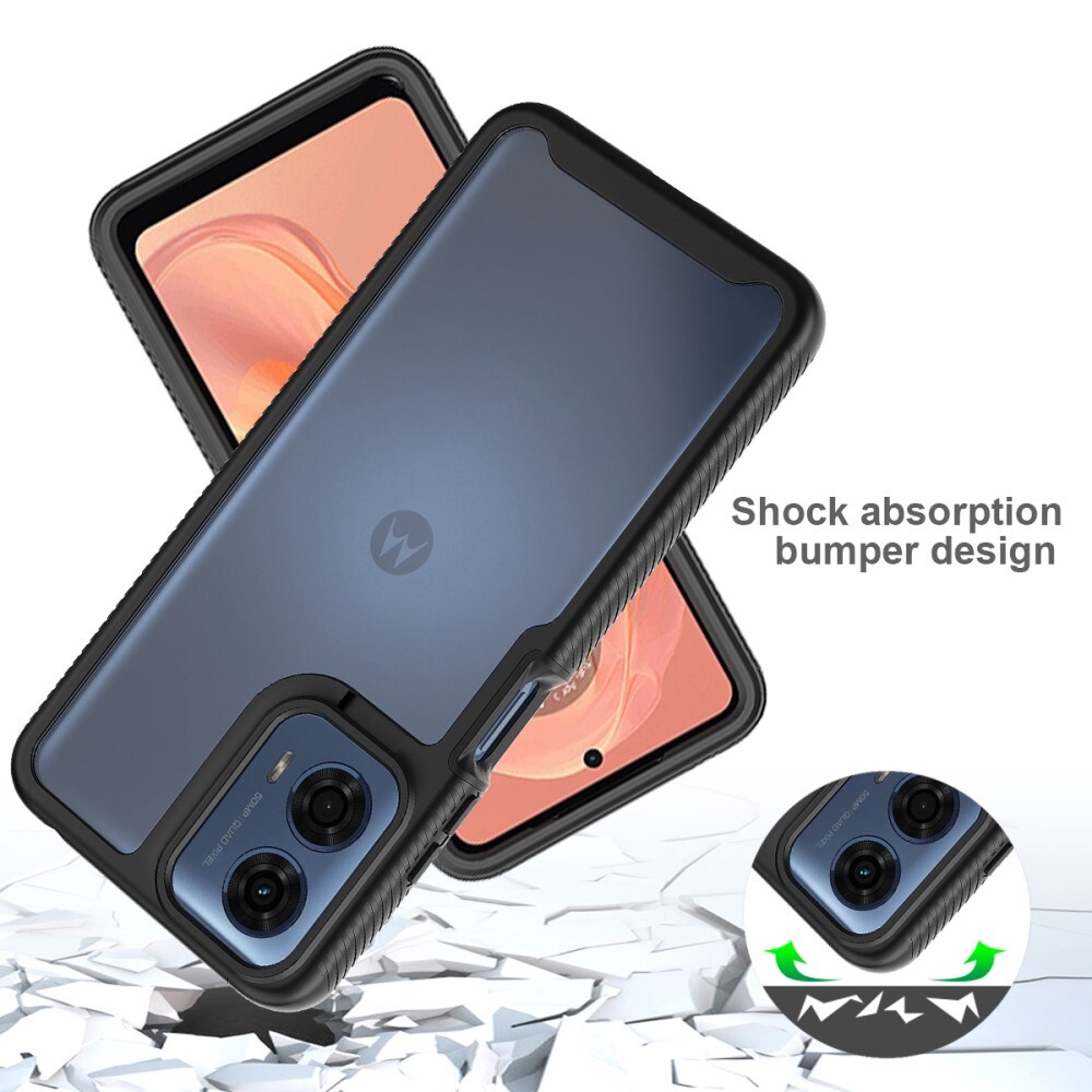 Motorola Moto G24 Power Mobilcover Full Protection, Sort