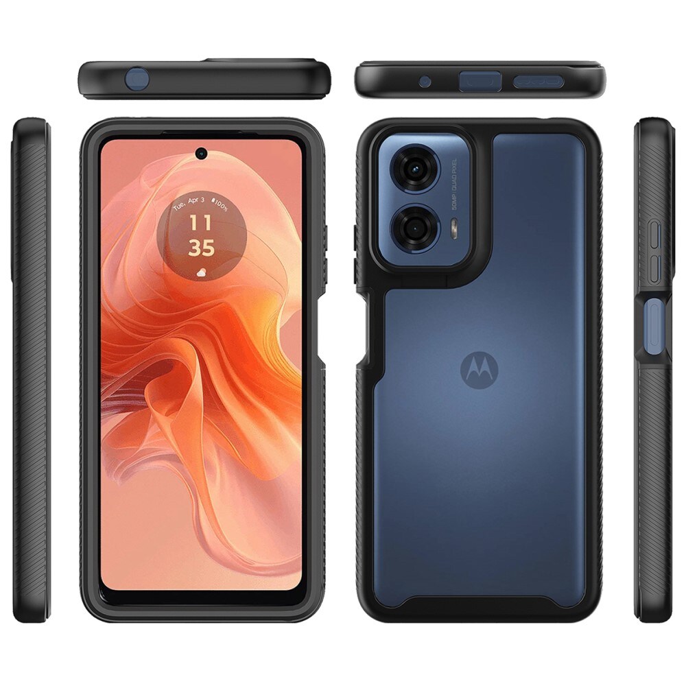 Motorola Moto G24 Power Mobilcover Full Protection, Sort