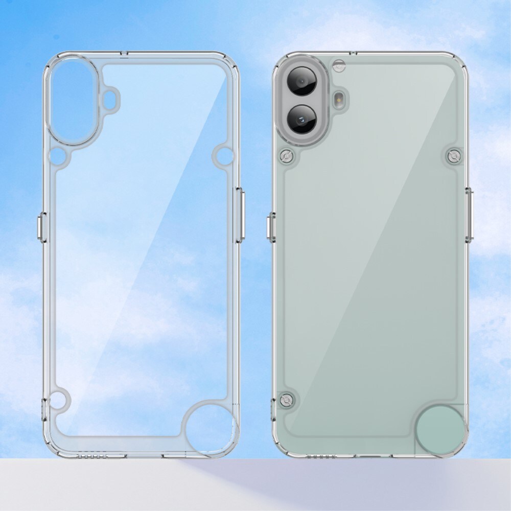 Nothing CMF Phone 1 Crystal Hybrid-cover, Gennemsigtig