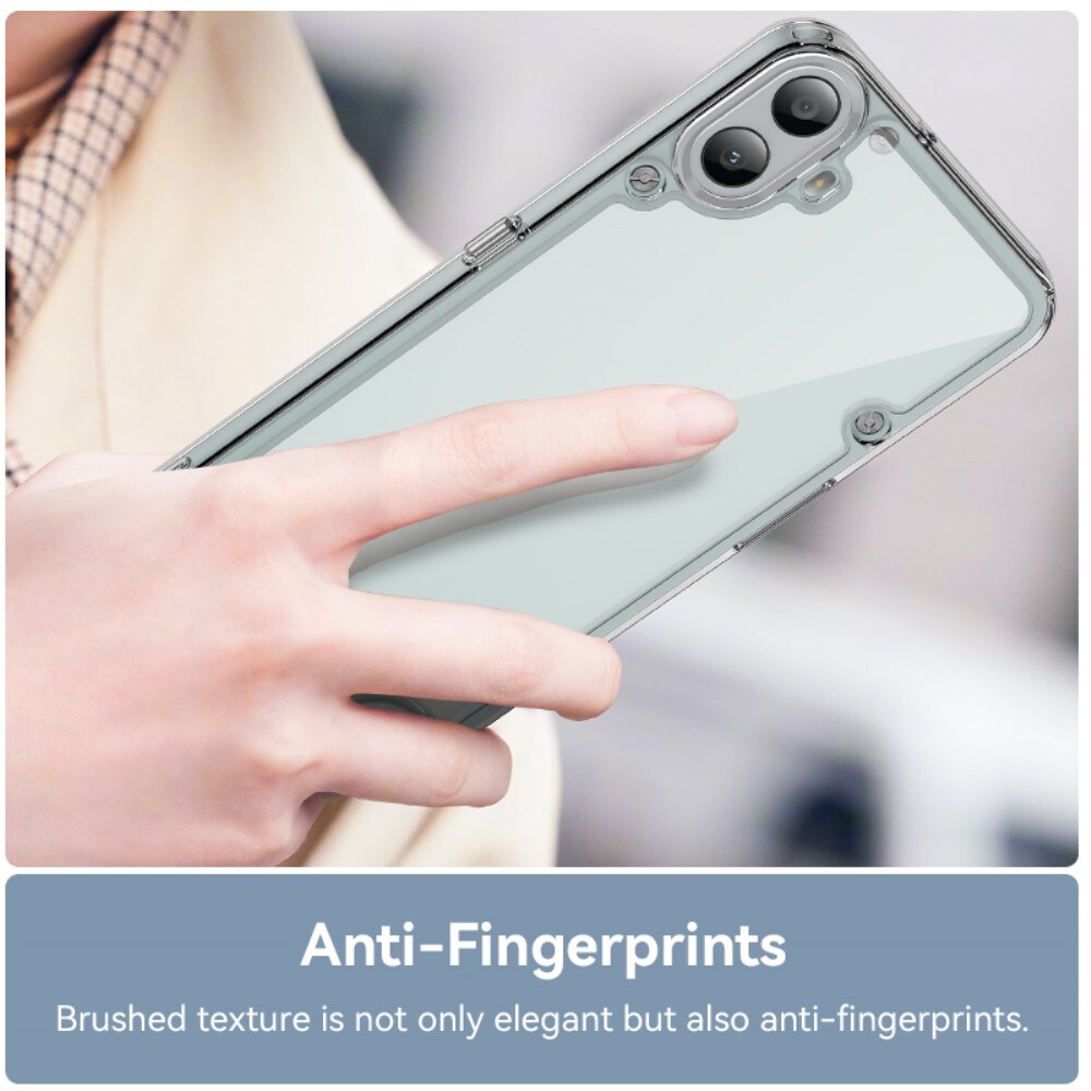 Nothing CMF Phone 1 Crystal Hybrid-cover, Gennemsigtig