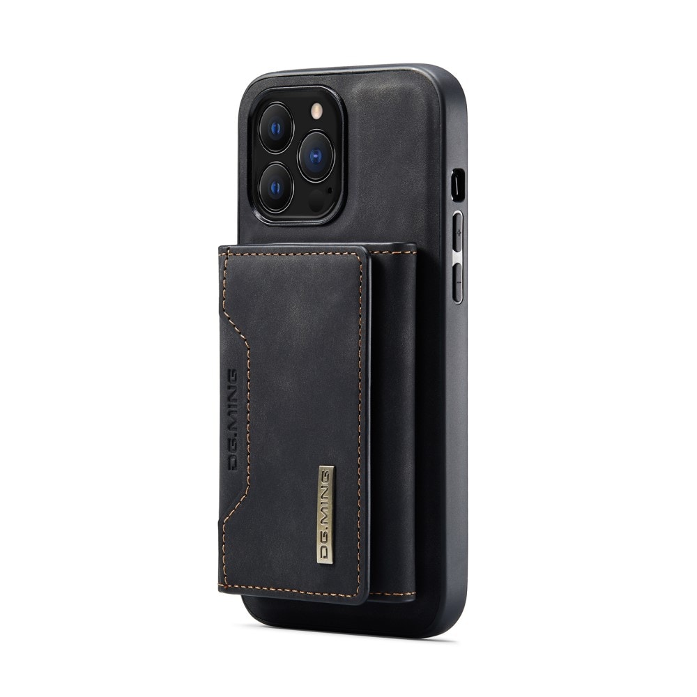 iPhone 16 Pro Cover med aftagelig pung, Sort