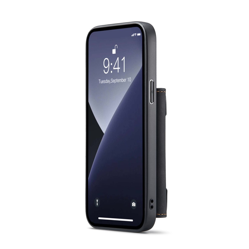 iPhone 16 Pro Max Cover med aftagelig pung, Sort