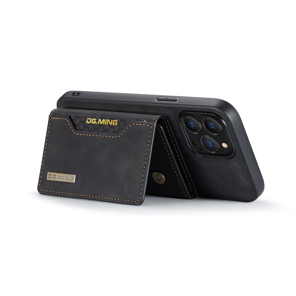 iPhone 16 Pro Max Cover med aftagelig pung, Sort