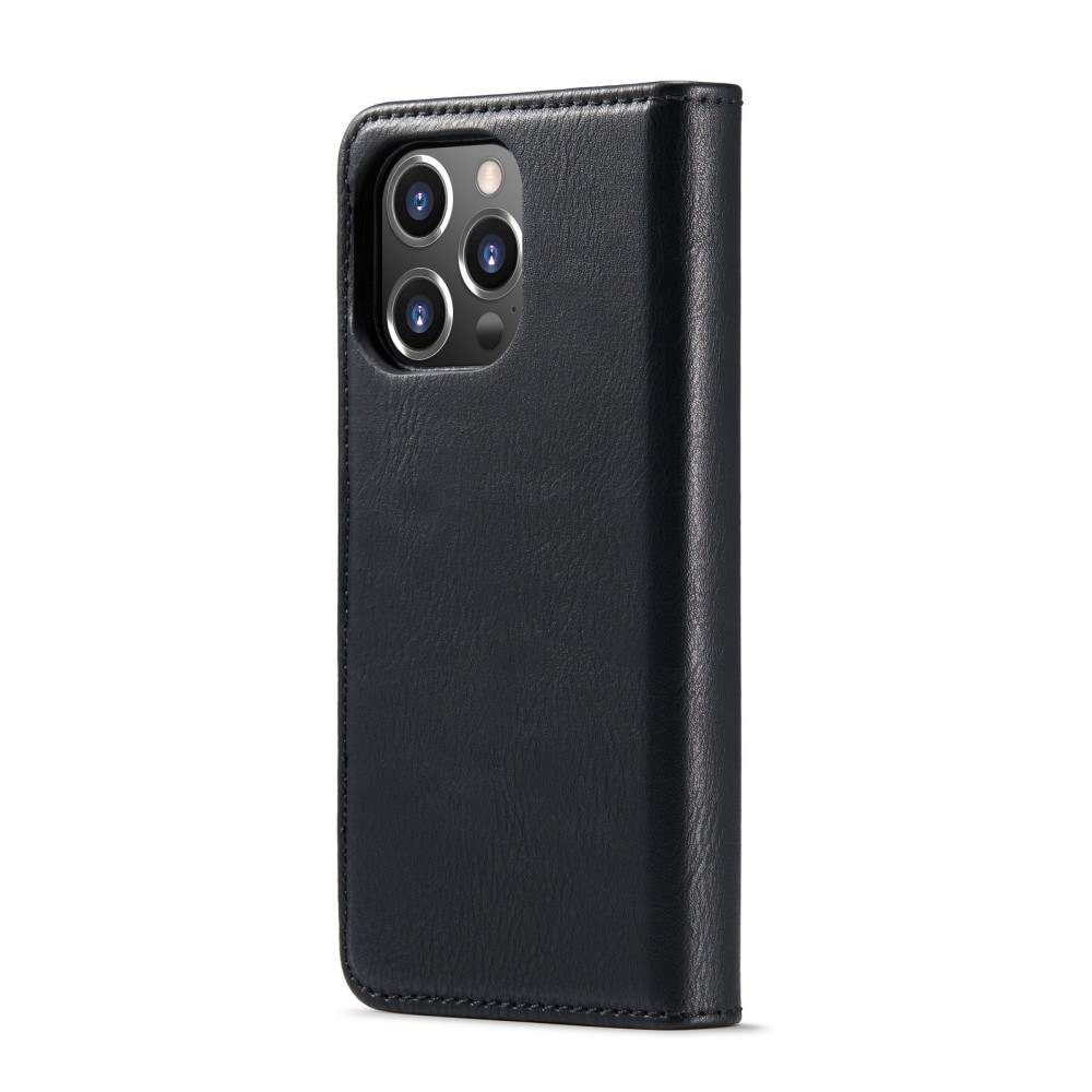 iPhone 16 Pro Pungetui med aftageligt cover, Black