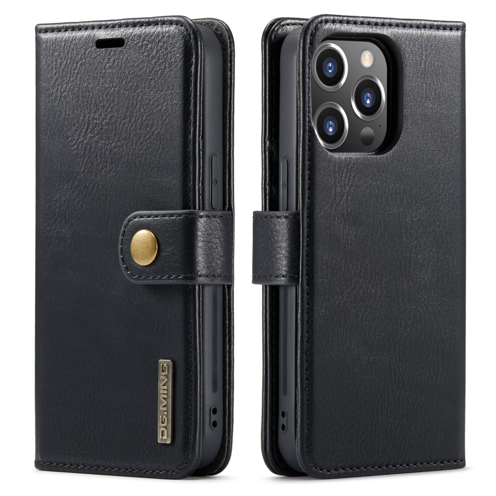 iPhone 16 Pro Pungetui med aftageligt cover, Black