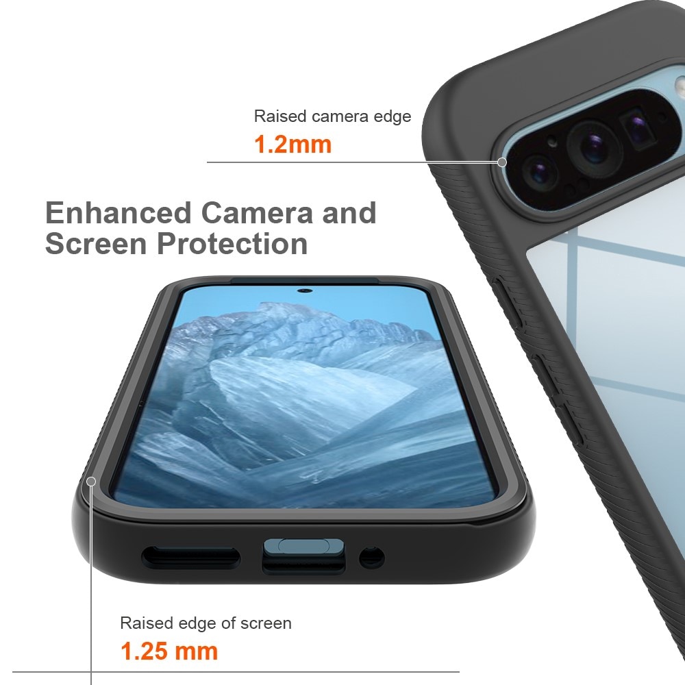 Google Pixel 9 Pro MagSafe-mobilcover Full Protection, Sort