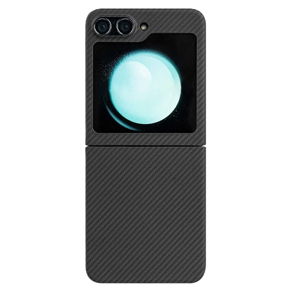 Samsung Galaxy Z Flip 7 FE Slankt cover i aramidfiber, Sort