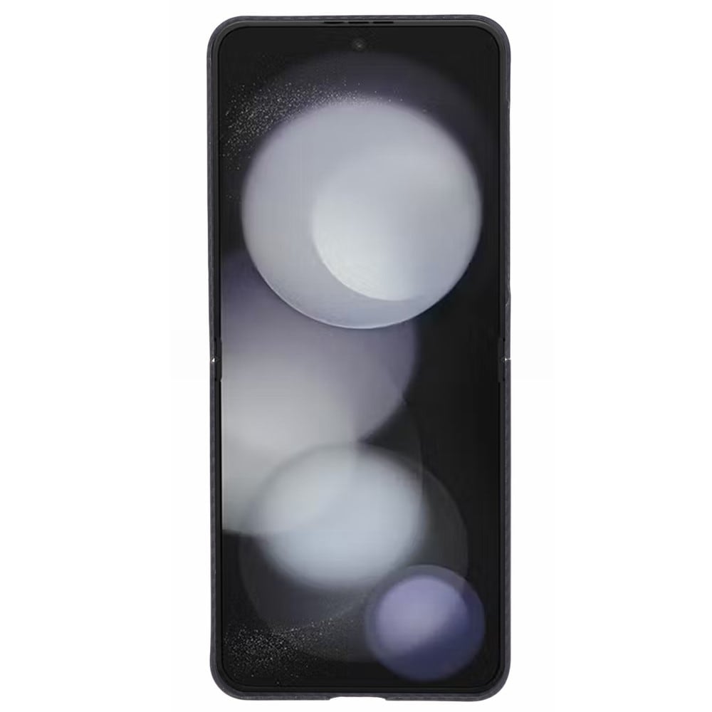 Samsung Galaxy Z Flip 7 FE Slankt cover i aramidfiber, Sort