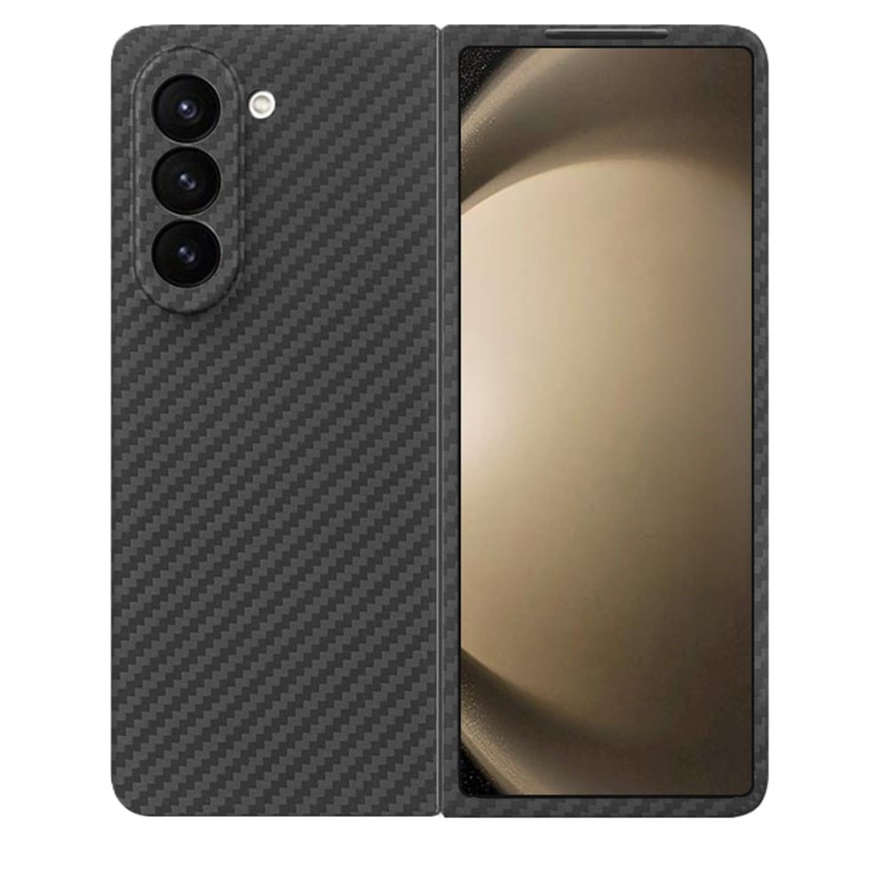 Samsung Galaxy Z Fold 6 Slankt cover i aramidfiber, Sort