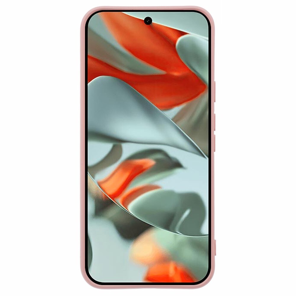 Google Pixel 9 Pro Mobilcover i TPU, Lyserød