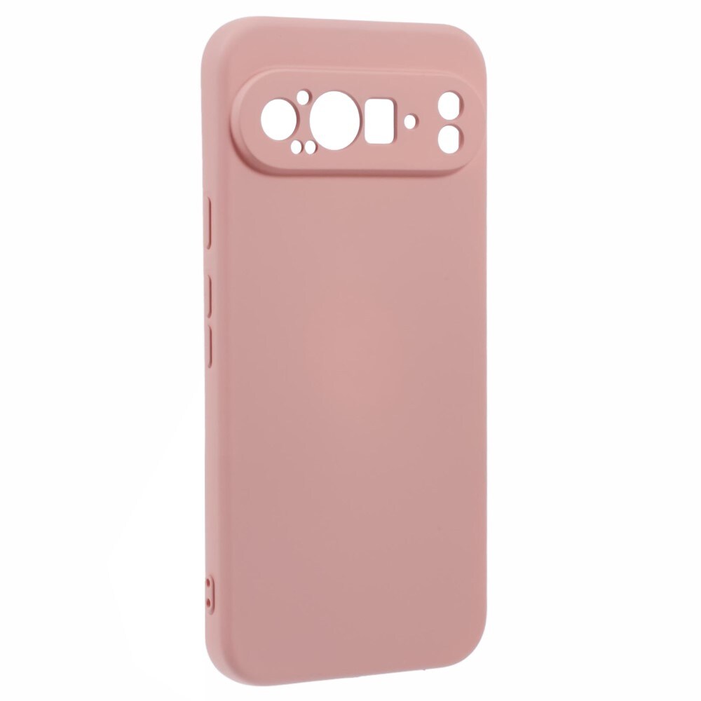 Google Pixel 9 Pro Mobilcover i TPU, Lyserød