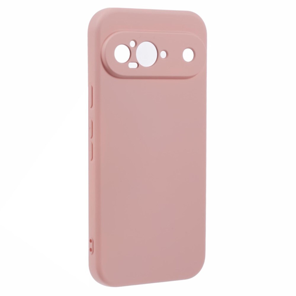 Google Pixel 9 Mobilcover i TPU, Lyserød