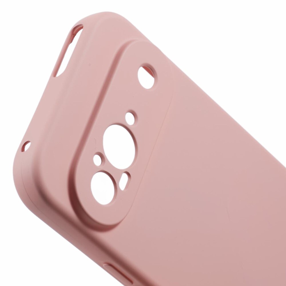 Google Pixel 9 Mobilcover i TPU, Lyserød