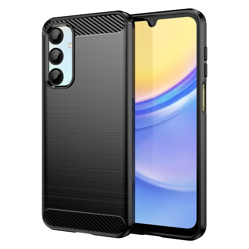 Samsung Galaxy A16 TPU-cover Brushed, Sort