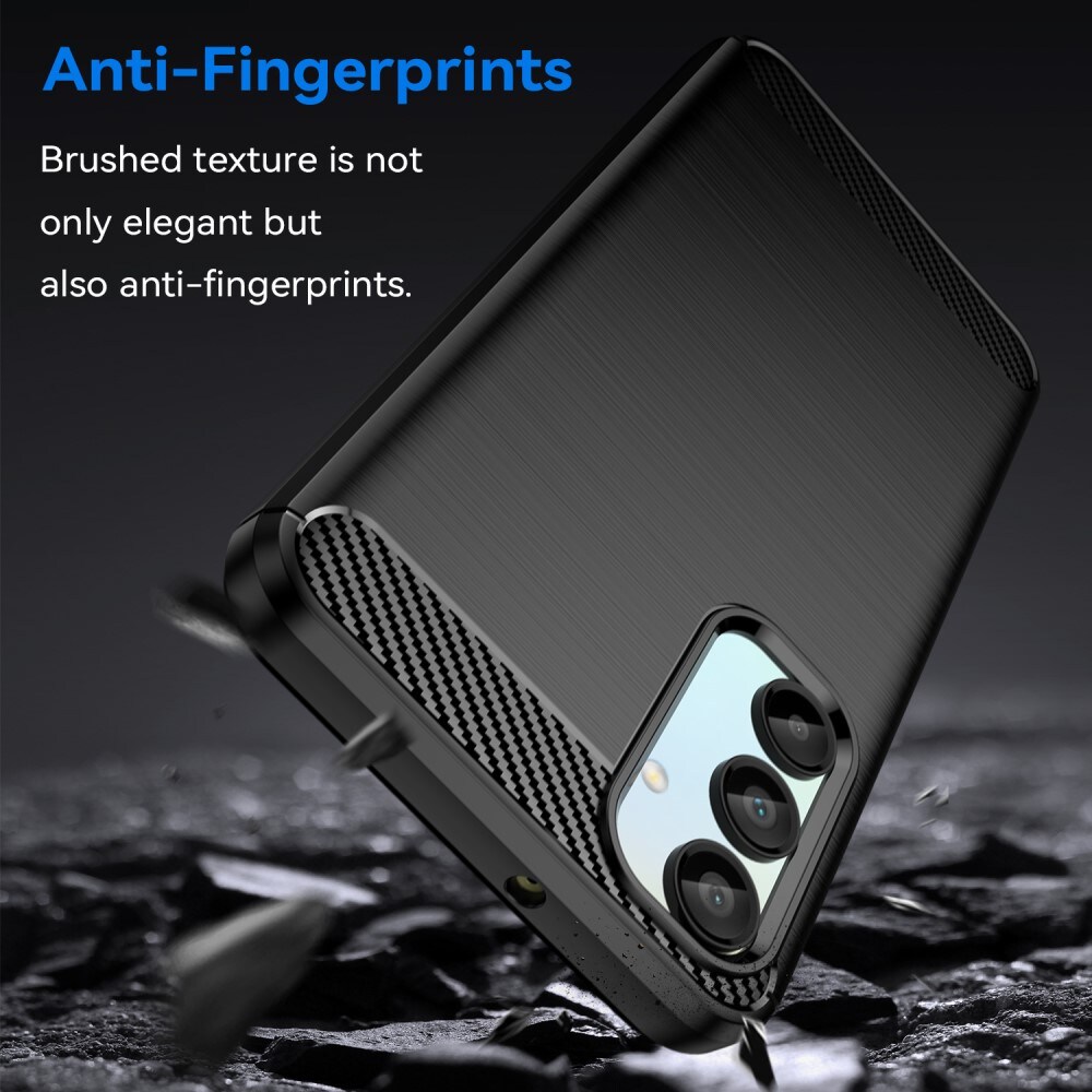 Samsung Galaxy A16 TPU-cover Brushed, Sort