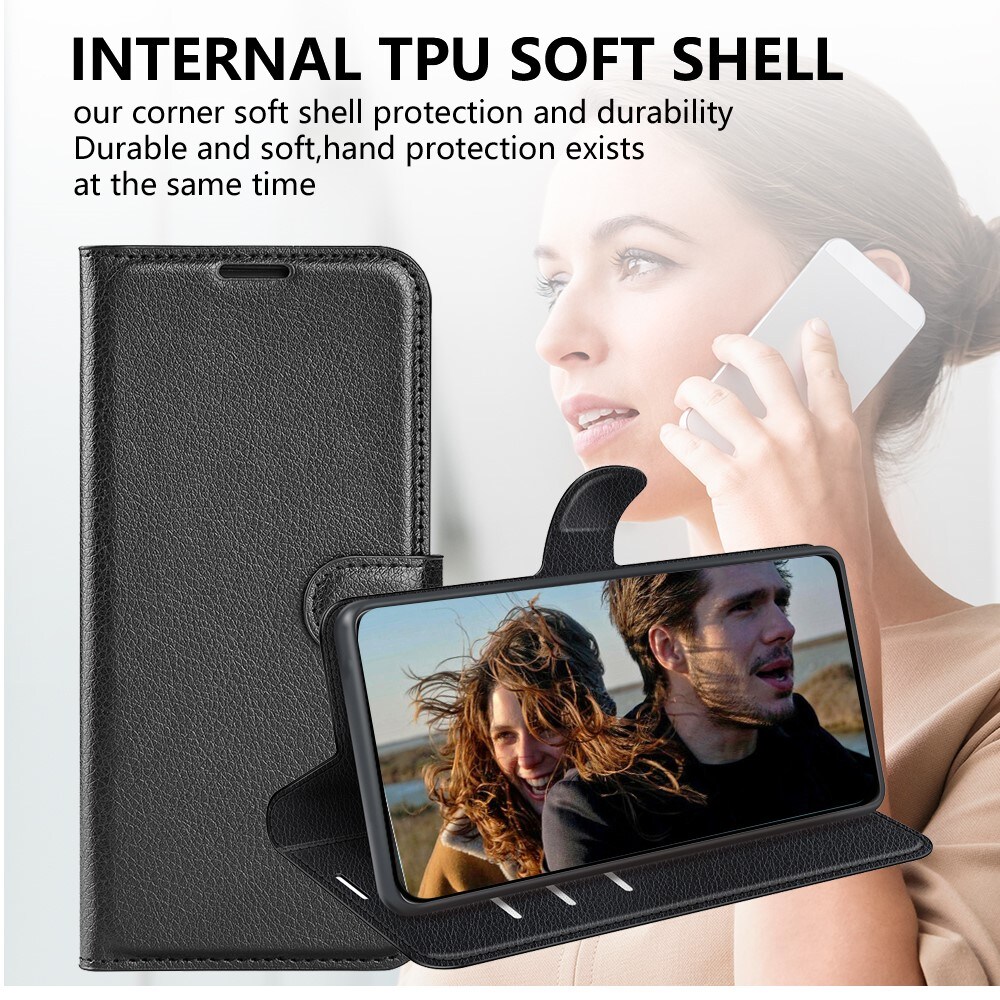  TCL 505 Enkelt mobiletui, Sort
