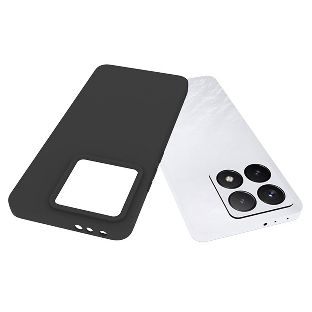 Xiaomi 14T Tyndt TPU-cover, Sort