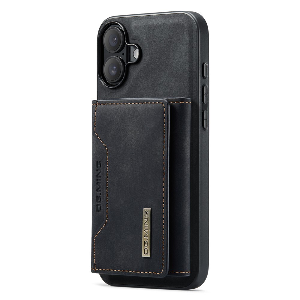 iPhone 16 Cover med aftagelig pung, Sort