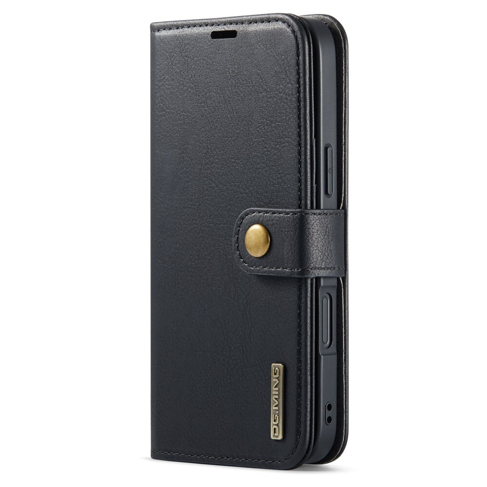iPhone 16 Plus Pungetui med aftageligt cover, Black