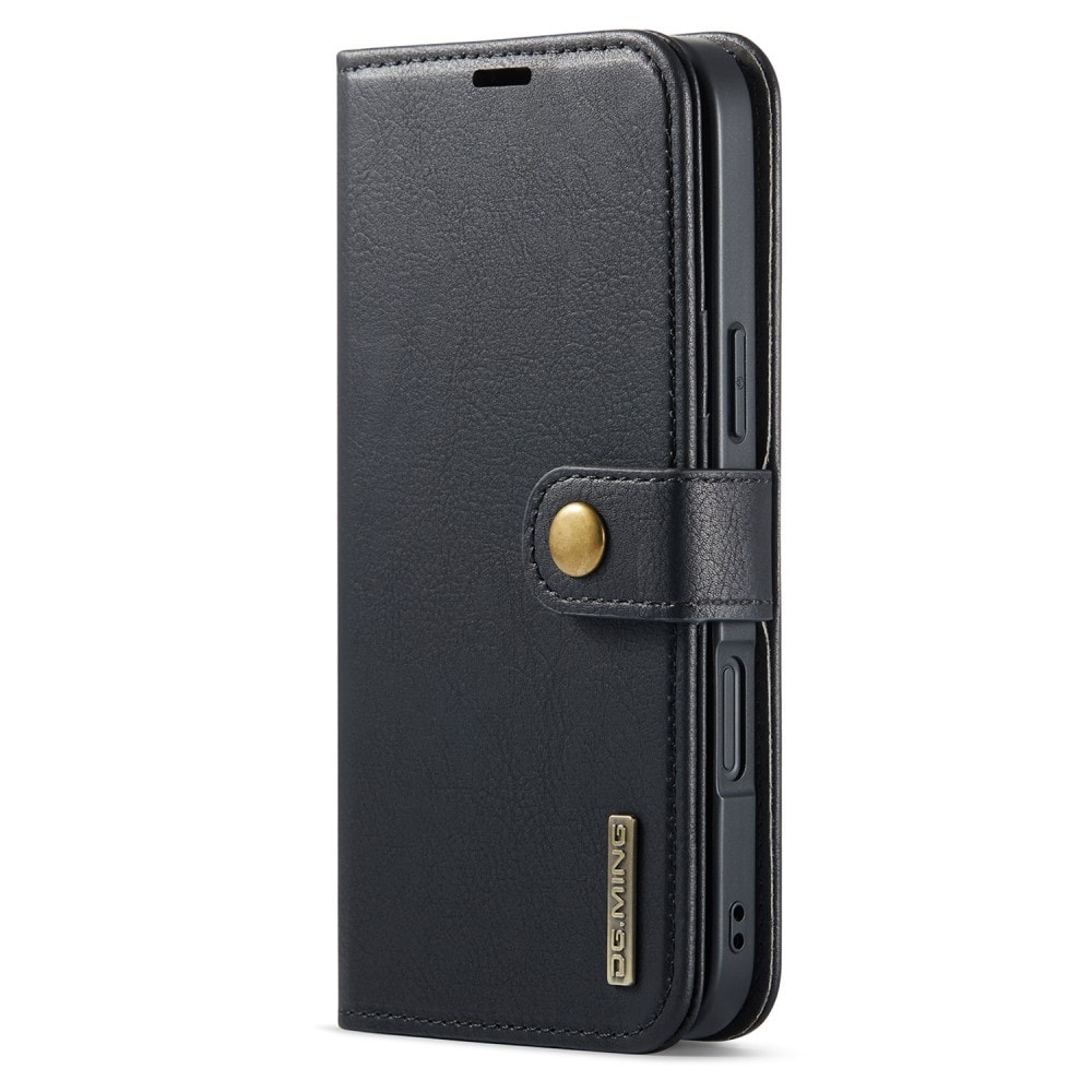 iPhone 16 Pungetui med aftageligt cover, Black
