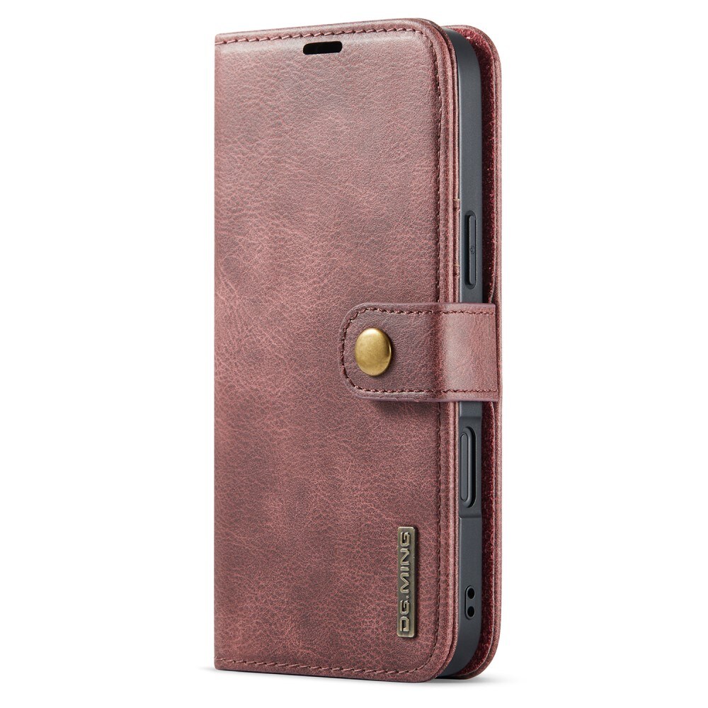 iPhone 16 Pungetui med aftageligt cover, Red