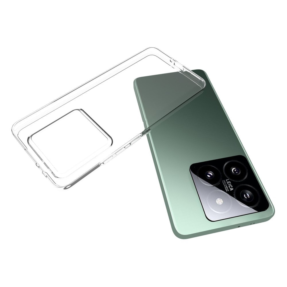 Xiaomi 14T Pro Tyndt TPU-cover, Gennemsigtig