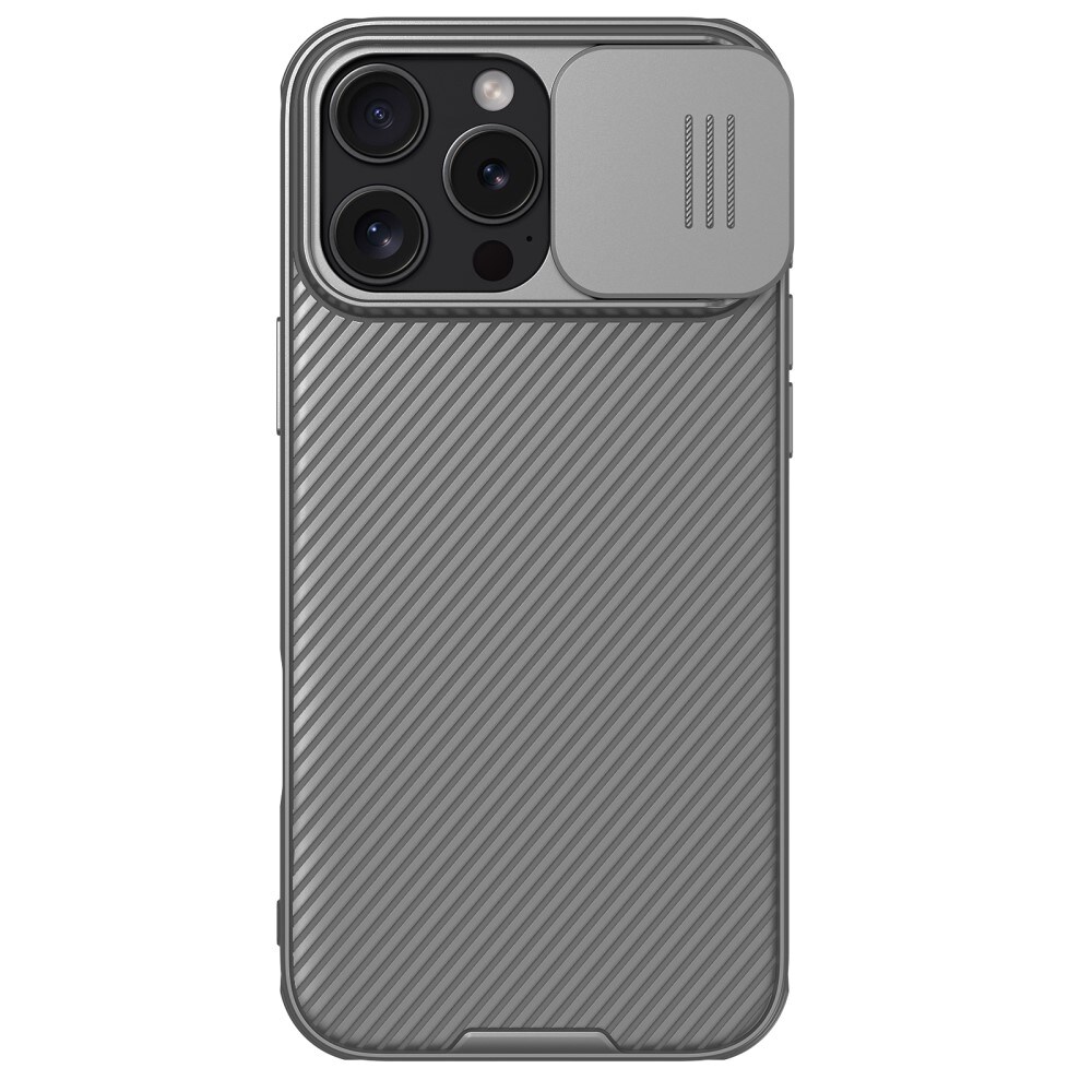 iPhone 16 Pro Cover med kamerabeskyttelse - CamShield, Grå