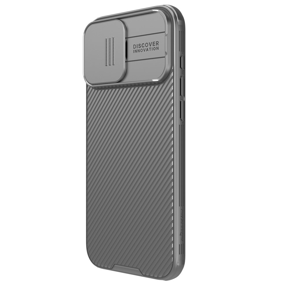 iPhone 16 Pro Cover med kamerabeskyttelse - CamShield, Grå