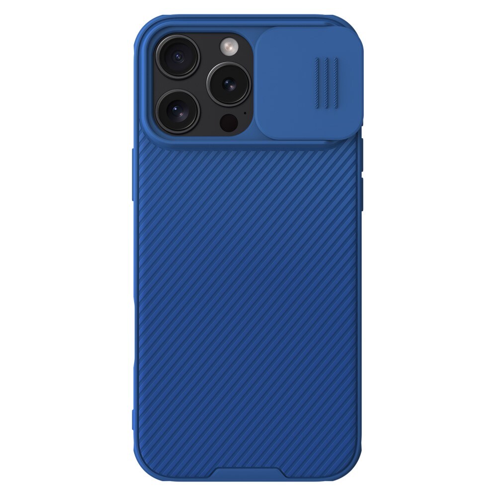 iPhone 16 Pro Max Cover med kamerabeskyttelse - CamShield, Blå
