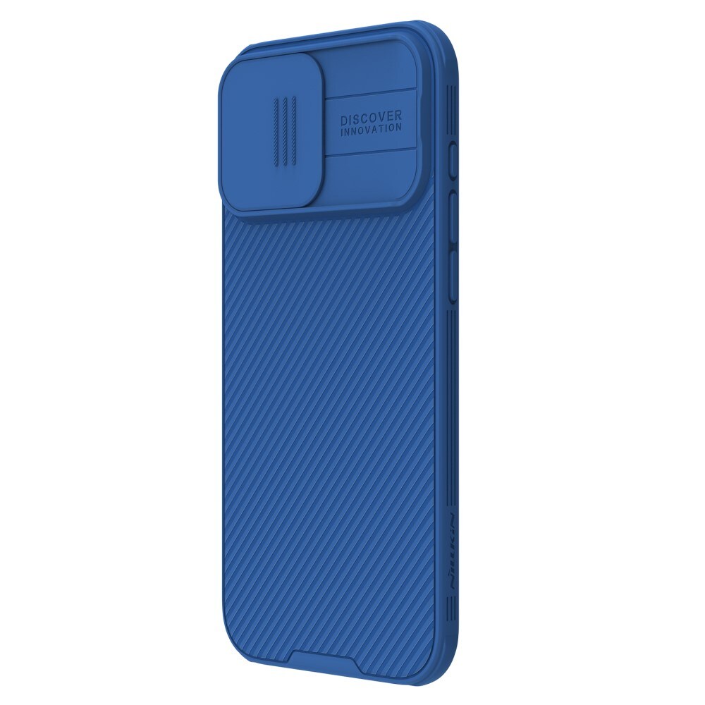 iPhone 16 Pro Max Cover med kamerabeskyttelse - CamShield, Blå