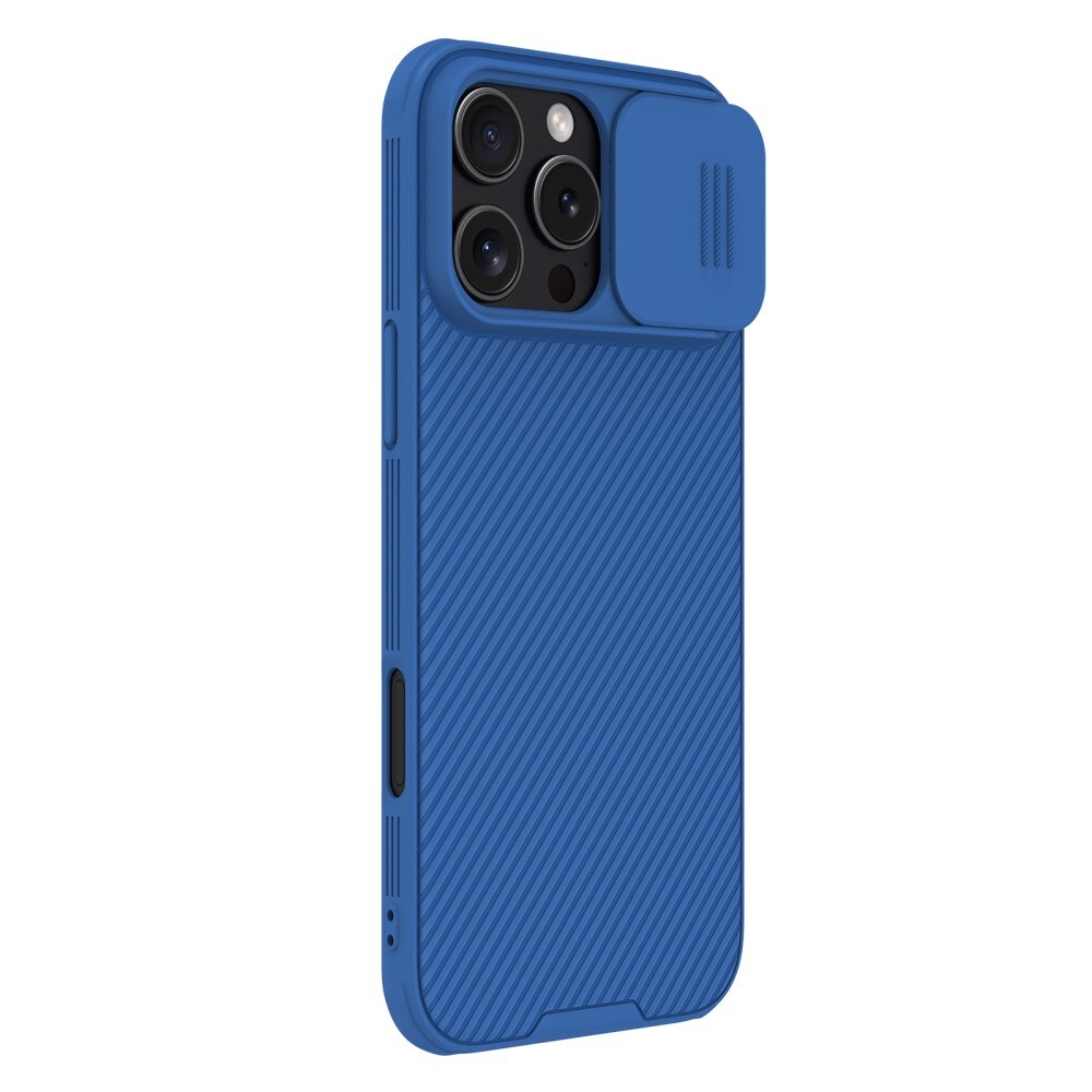 iPhone 16 Pro Max Cover med kamerabeskyttelse - CamShield, Blå