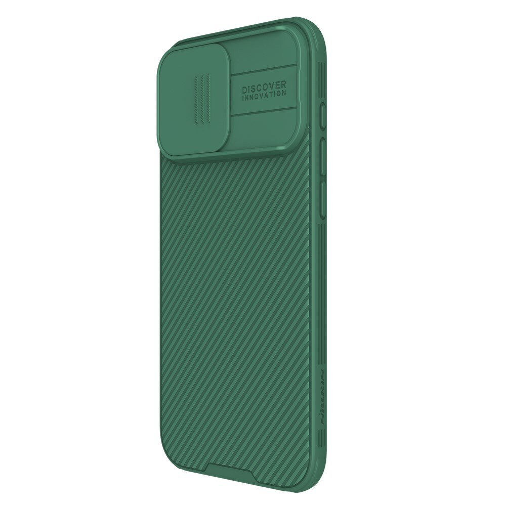 iPhone 16 Pro Max Cover med kamerabeskyttelse - CamShield, Grøn