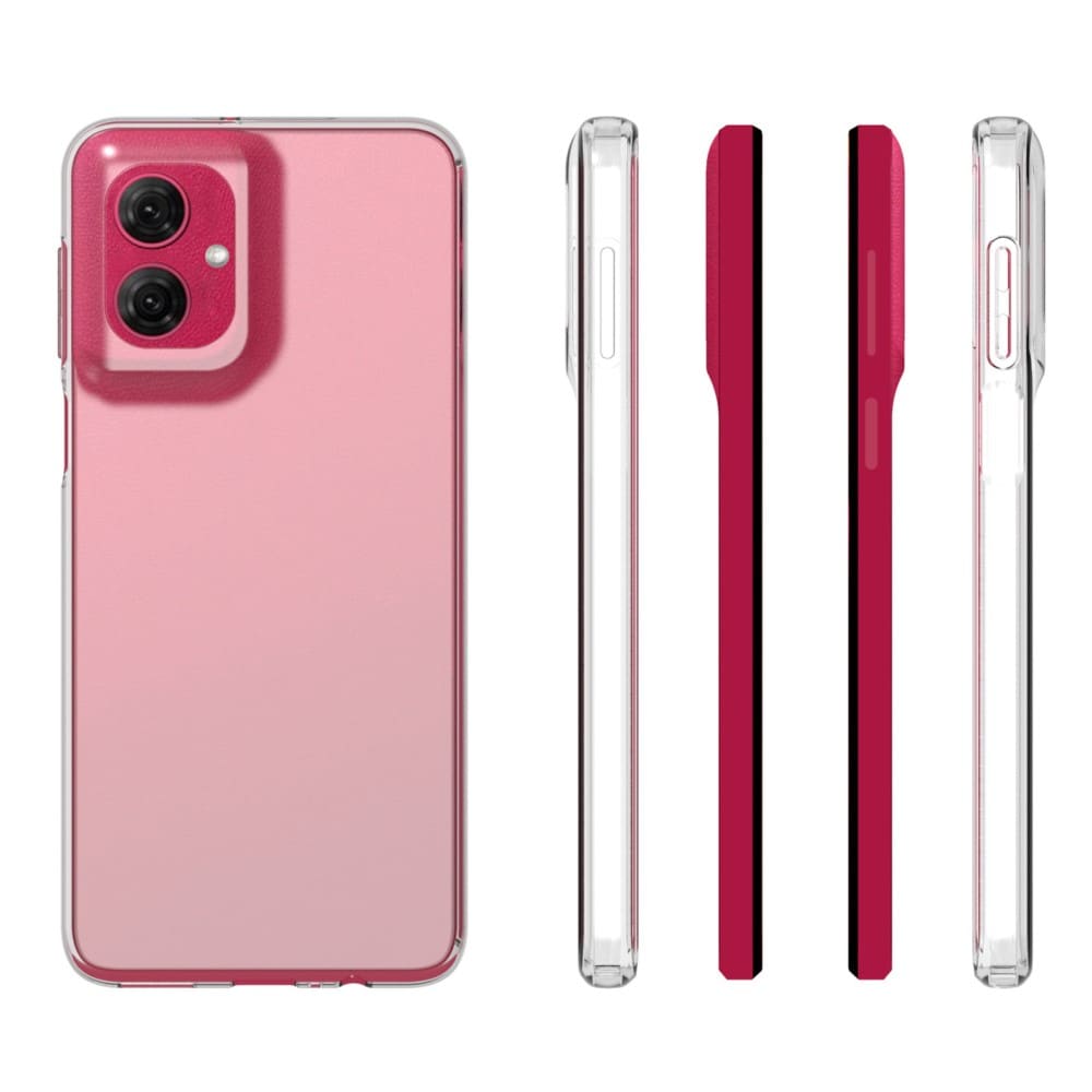 Motorola Moto G55 Tyndt TPU-cover, Gennemsigtig