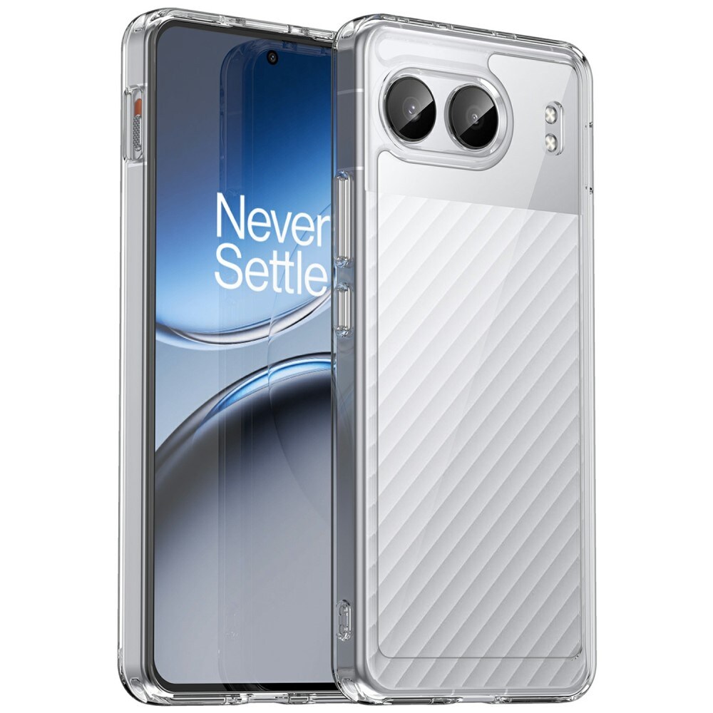  OnePlus Nord 4 Crystal Hybrid-cover, Gennemsigtig