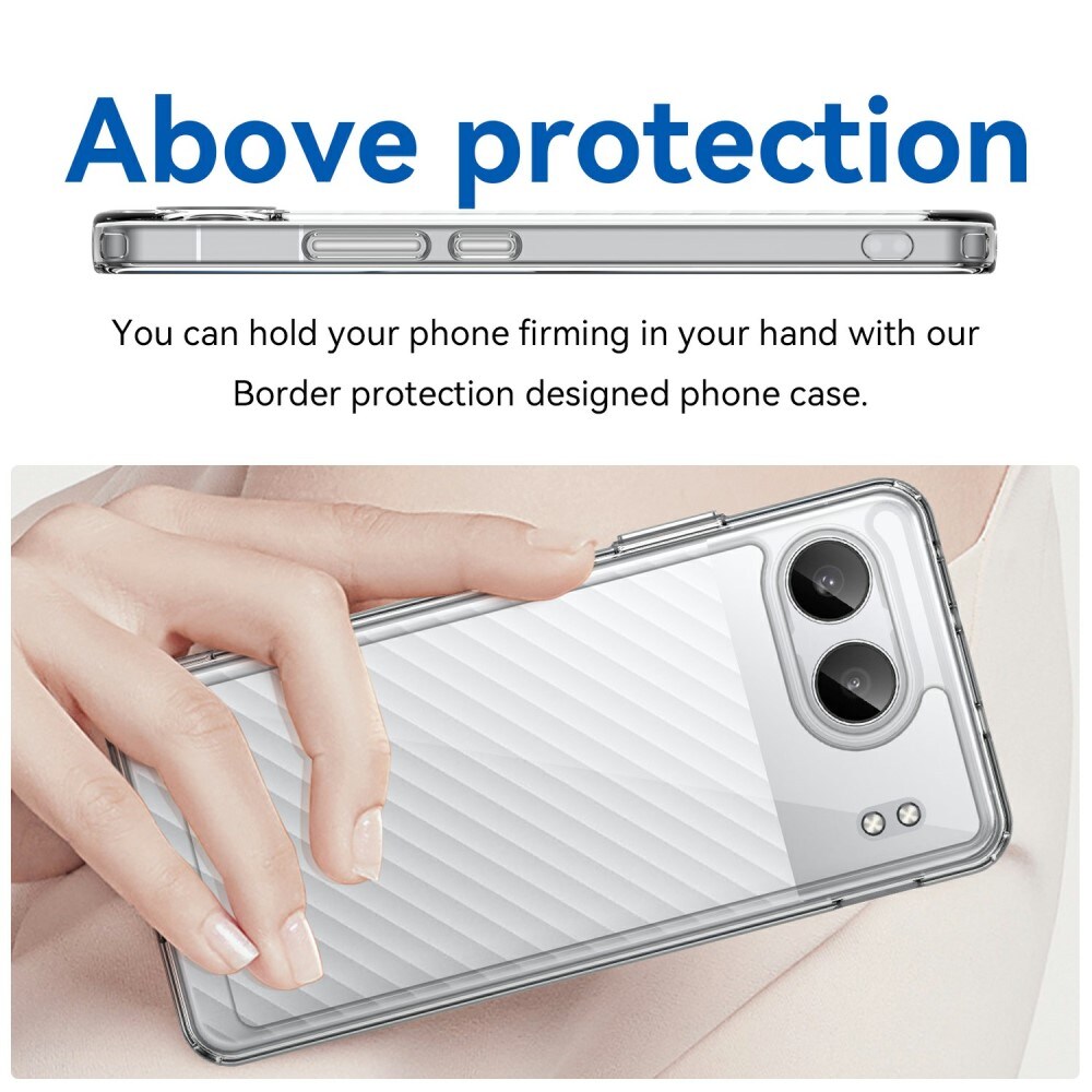  OnePlus Nord 4 Crystal Hybrid-cover, Gennemsigtig