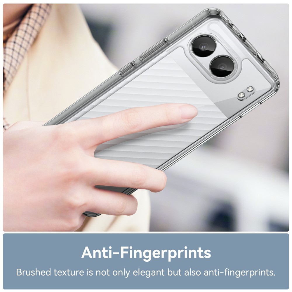  OnePlus Nord 4 Crystal Hybrid-cover, Gennemsigtig