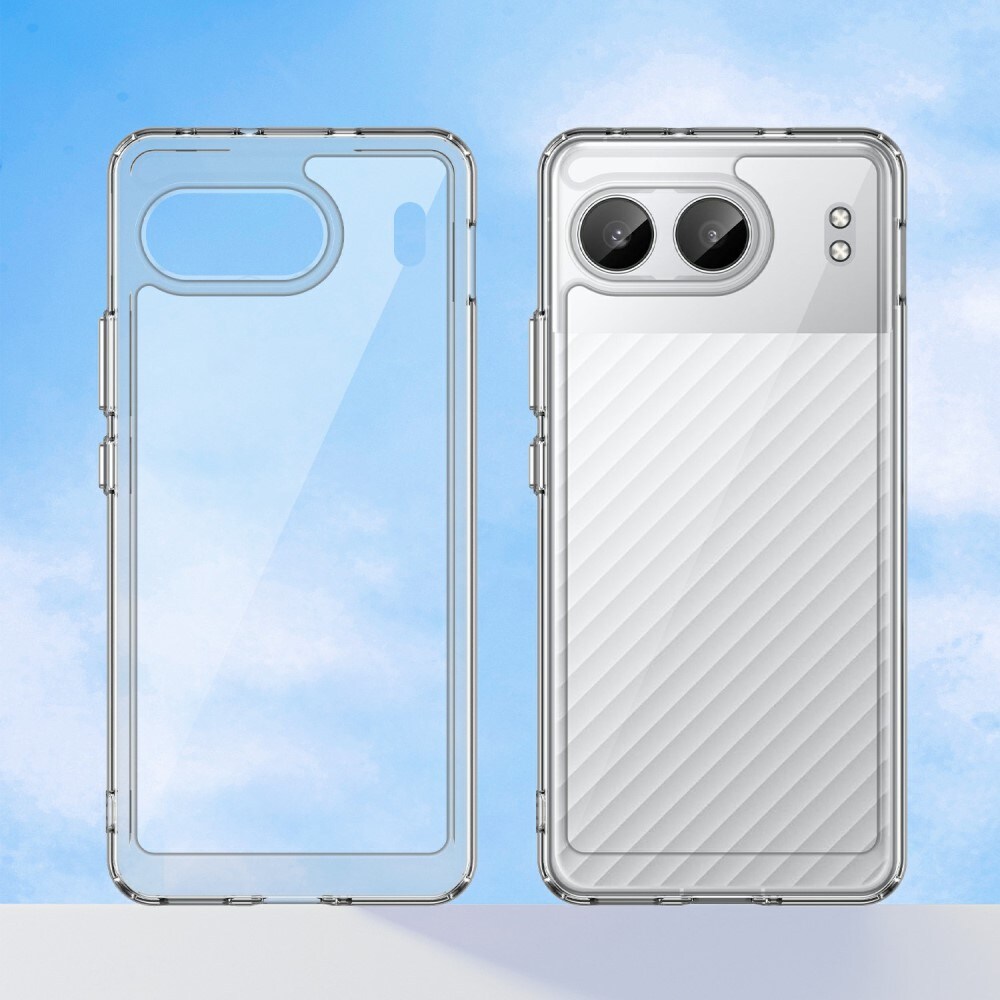  OnePlus Nord 4 Crystal Hybrid-cover, Gennemsigtig
