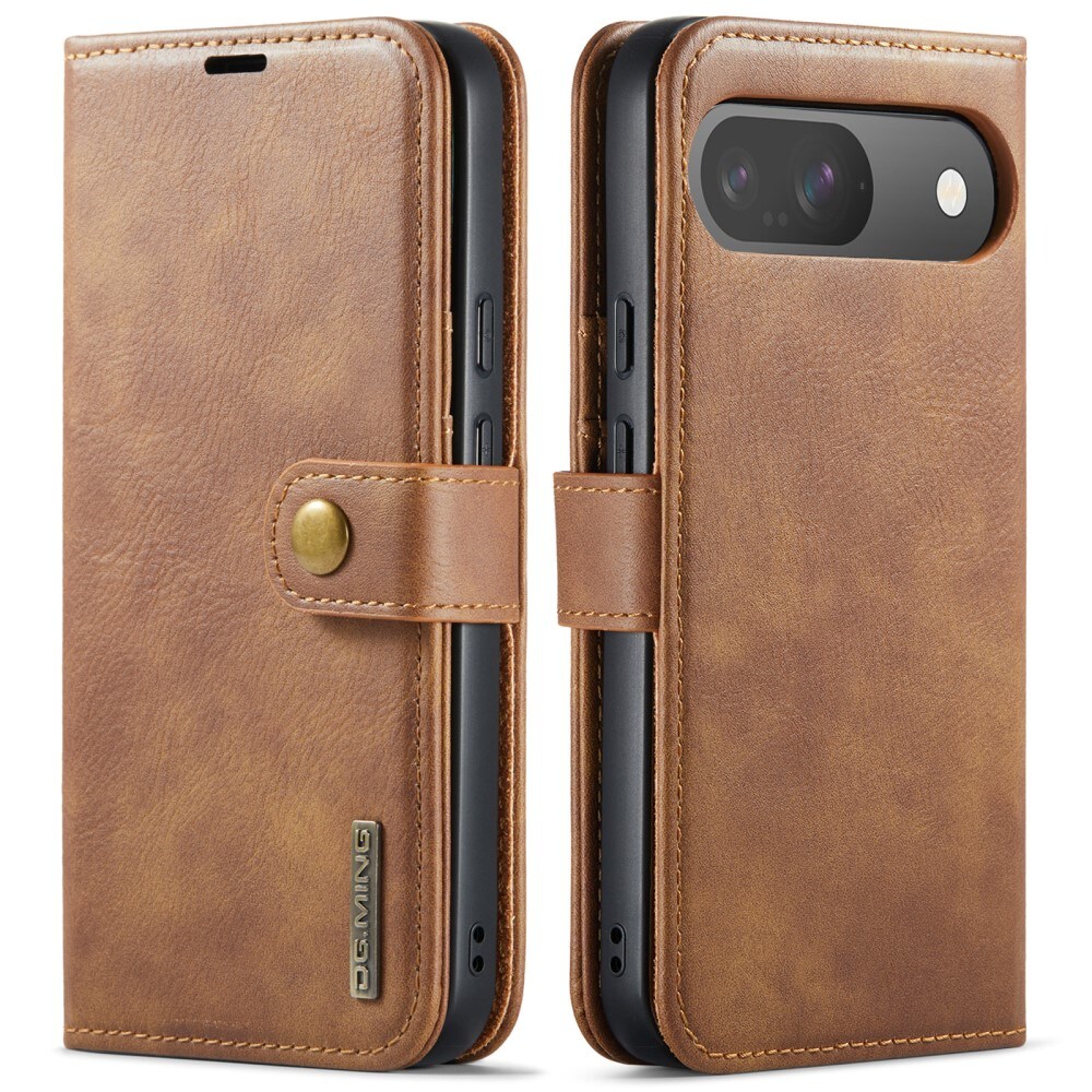 Google Pixel 10 Pungetui med aftageligt cover, Cognac