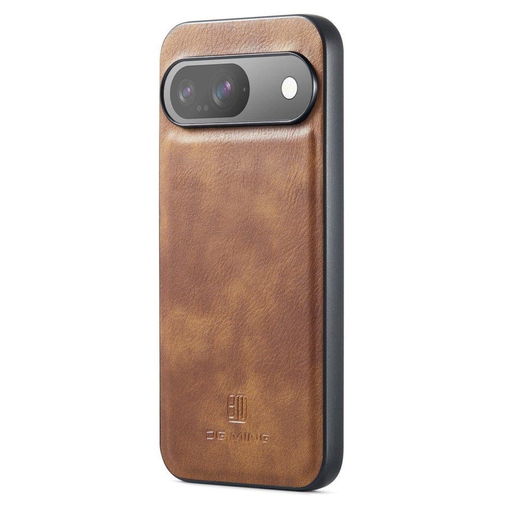 Google Pixel 9 Pro Pungetui med aftageligt cover, Cognac