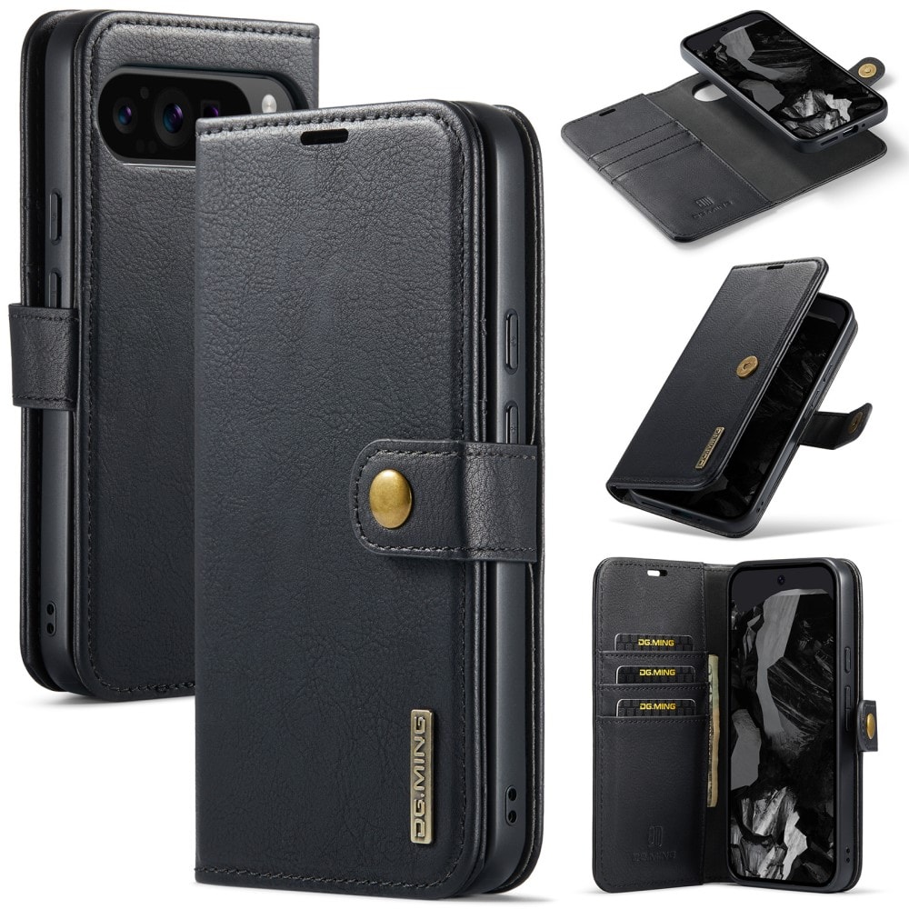 Google Pixel 10 Pro XL Pungetui med aftageligt cover, Black