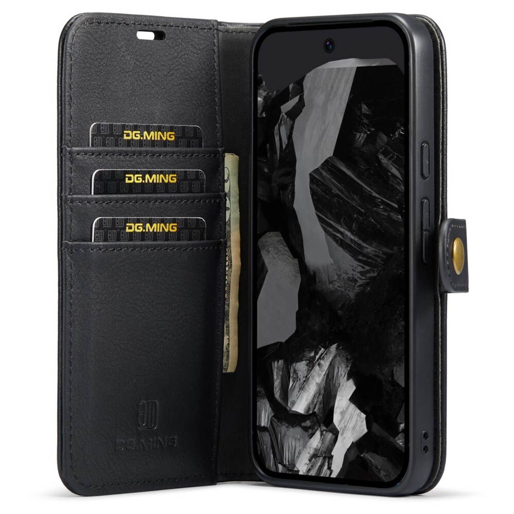Google Pixel 9 Pro XL Pungetui med aftageligt cover, Black